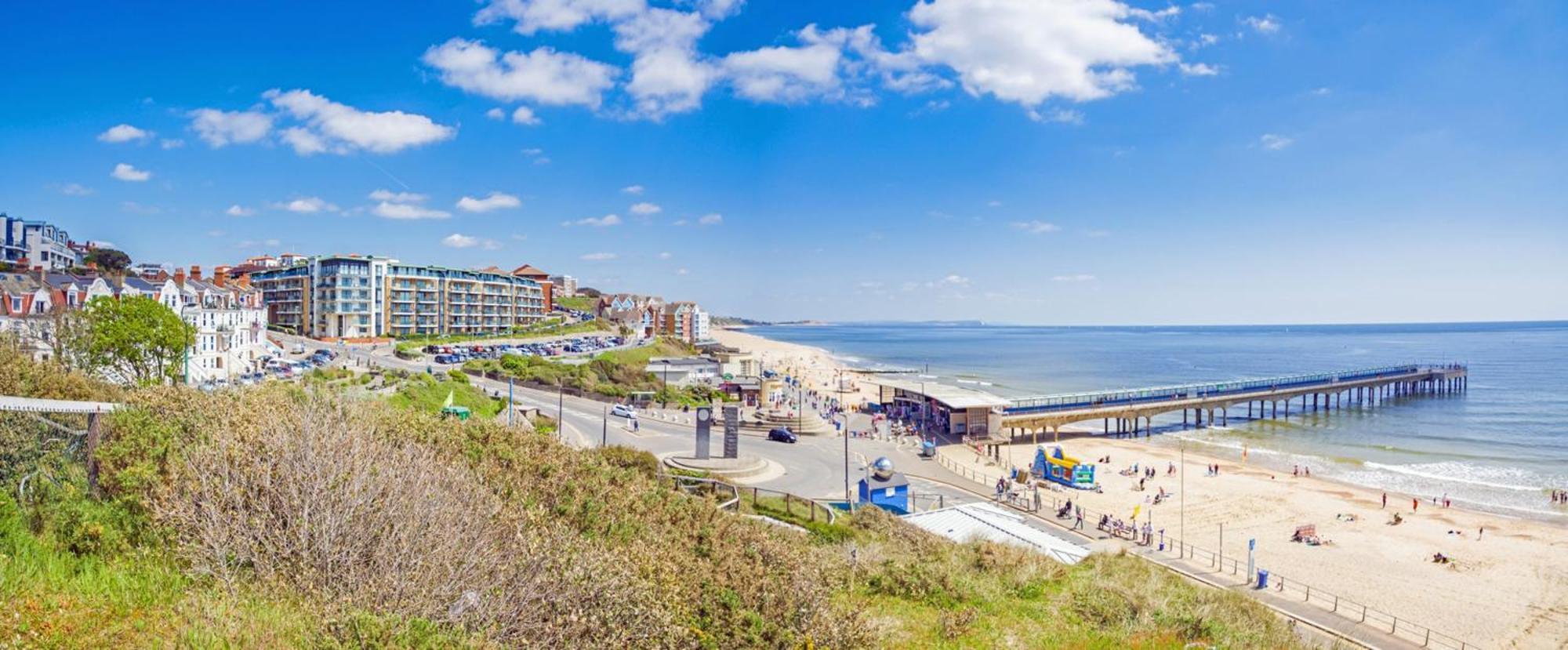 בורנמות' Bournecoast - Clifftop Apartment With Garden -Fm827 מראה חיצוני תמונה